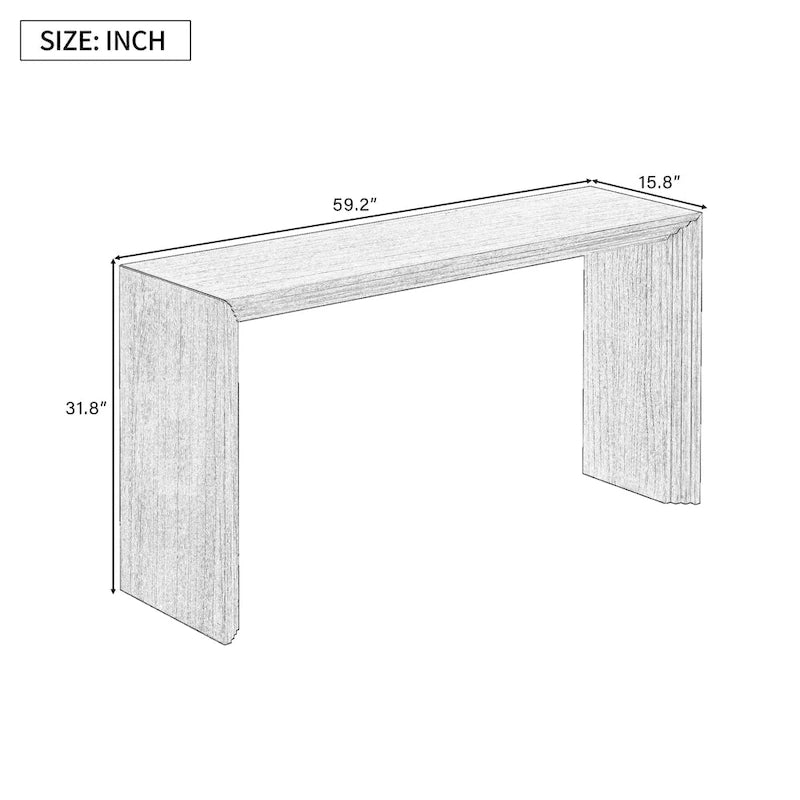Console de style moderne