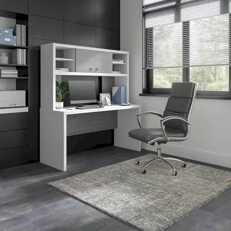 Bureau avec étagère