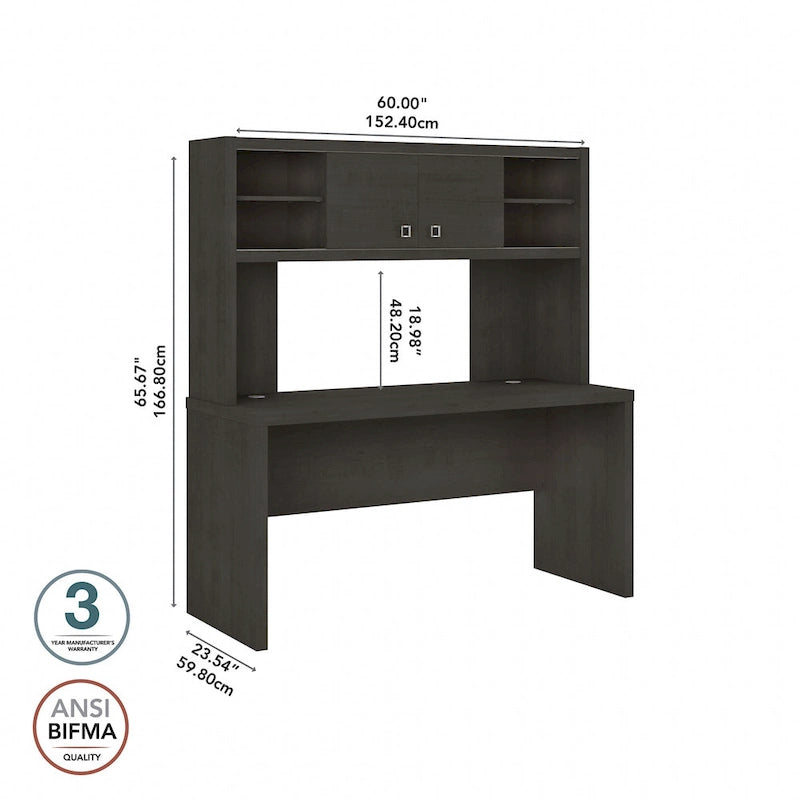 Bureau avec étagère