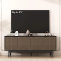 64.45 Meuble TV avec portes, style Mid-Century