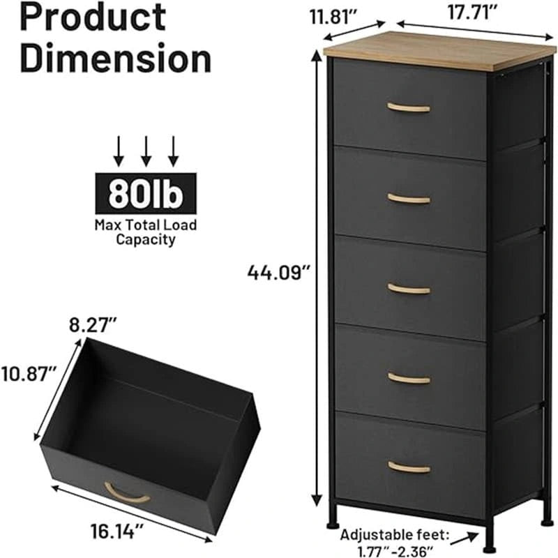 Tour de rangement haute pour placard