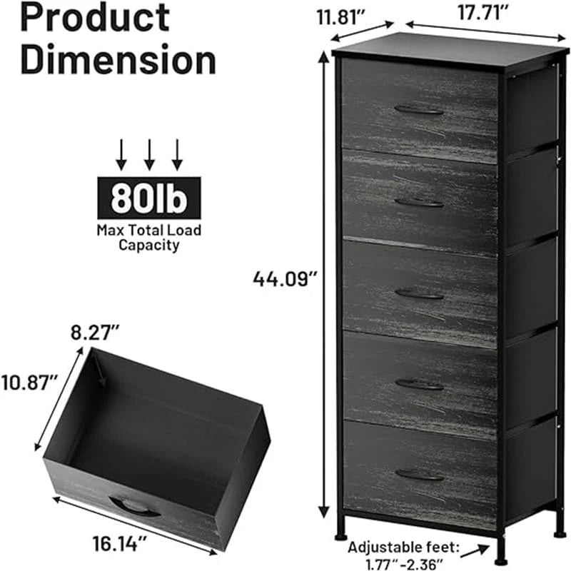 Tour de rangement haute pour placard