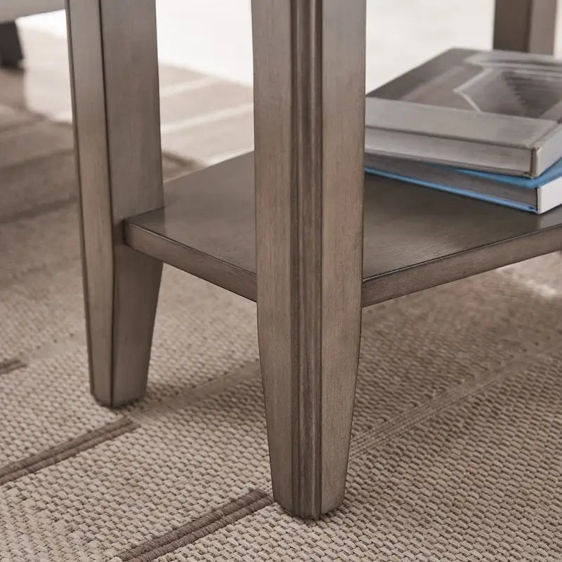 Table d'appoint compensée pour fauteuil inclinable avec étagère