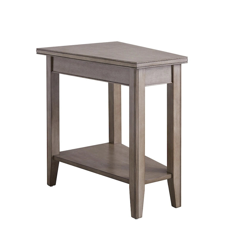 Table d'appoint compensée pour fauteuil inclinable avec étagère