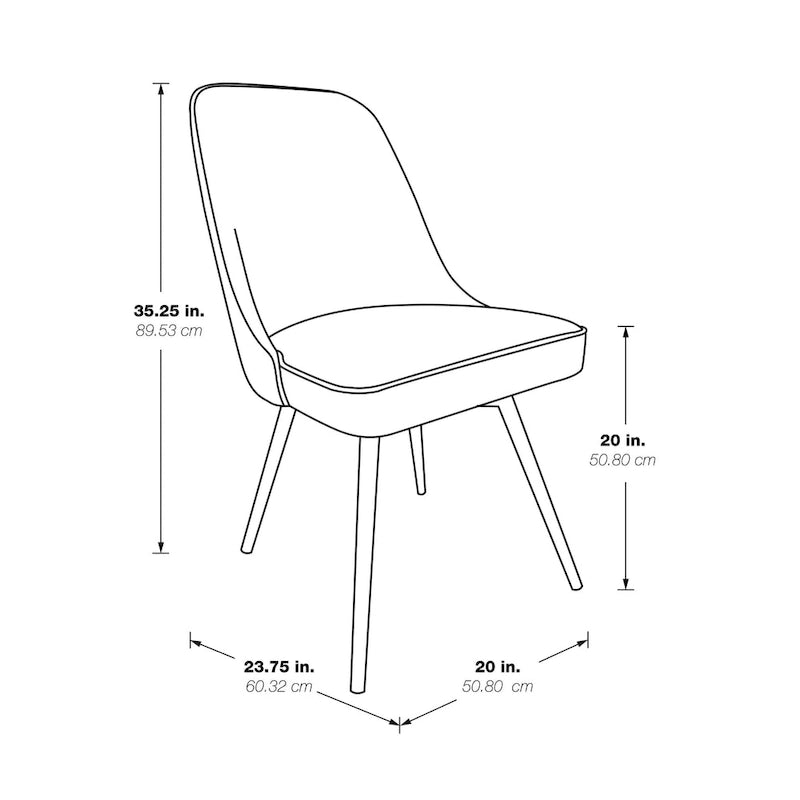 Chaise pivotante