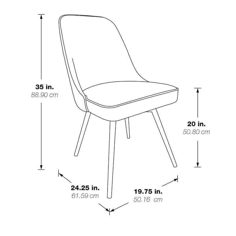 Chaise pivotante