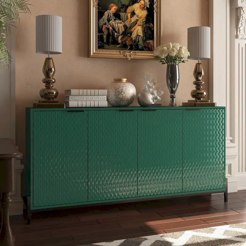 Buffets d'appoint de rangement 4 portes