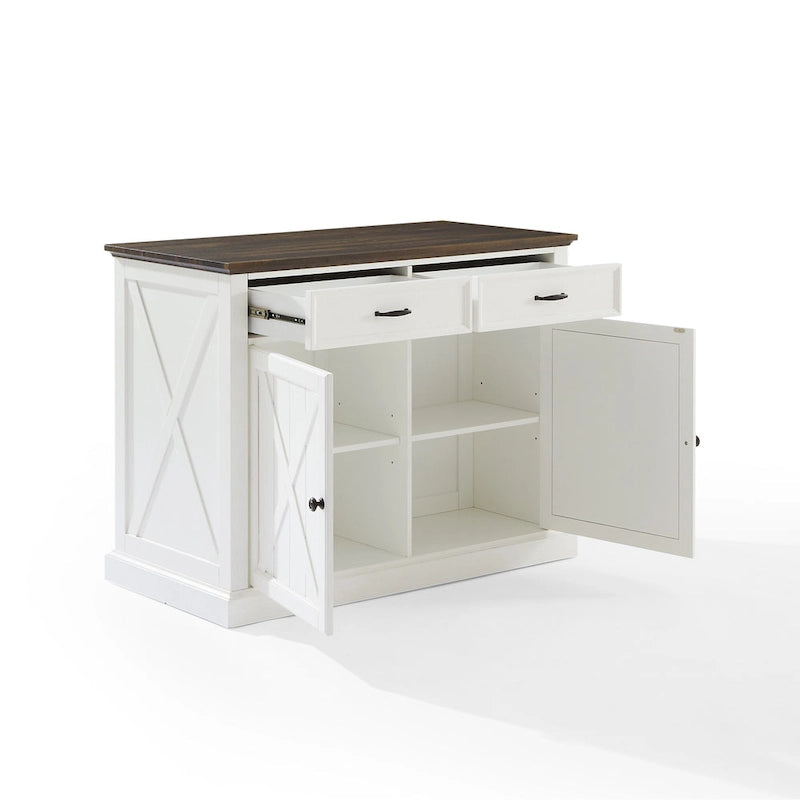 Îlot de cuisine - 23,63p x 47,75l x 36,25h