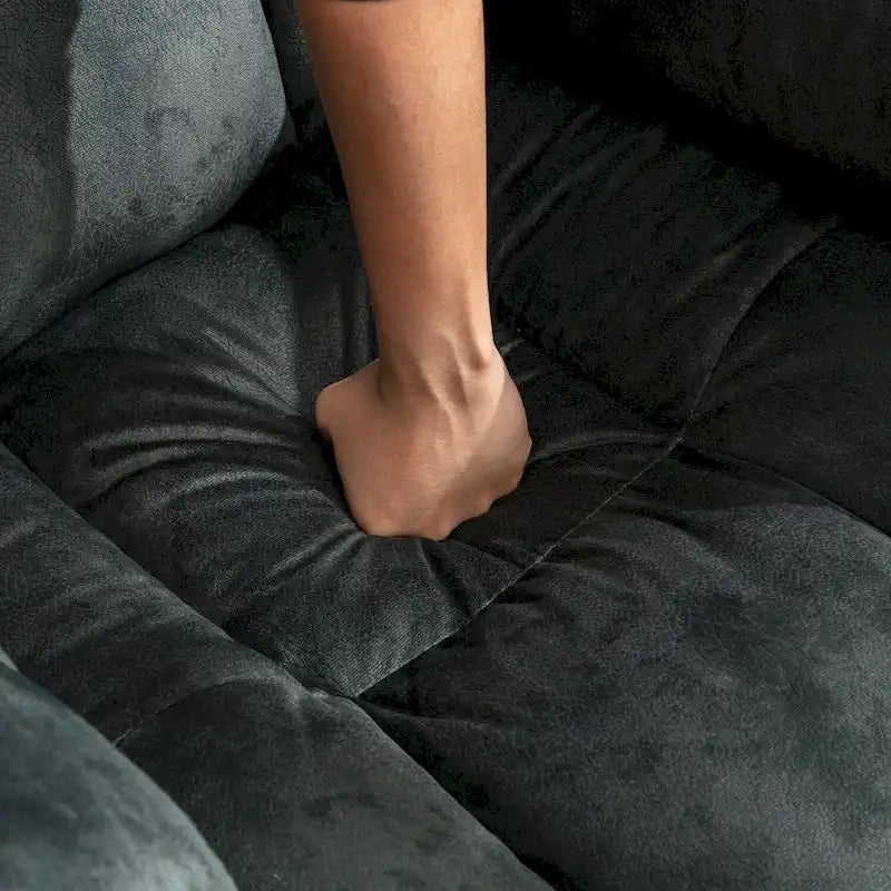 Fauteuil inclinable et pivotant à 360° avec massage manuel, chaleur et vibrations