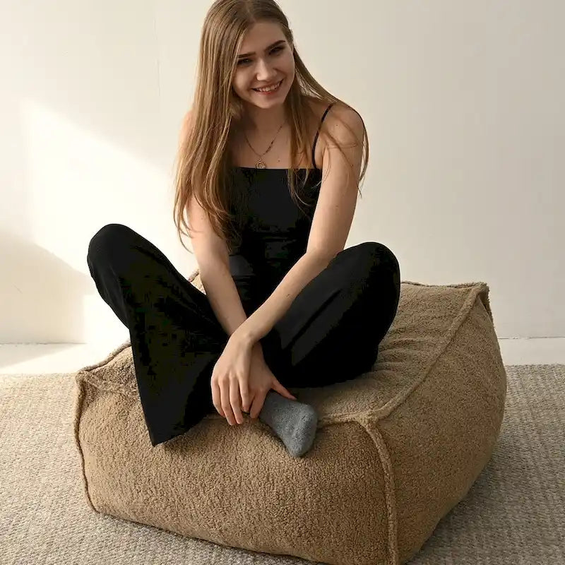 Canapé poire pouf ottoman 28 x 28 pour salon
