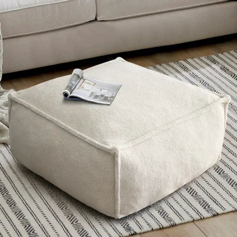 Canapé poire pouf ottoman 28 x 28 pour salon