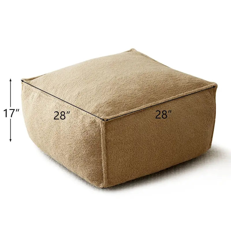 Canapé poire pouf ottoman 28 x 28 pour salon
