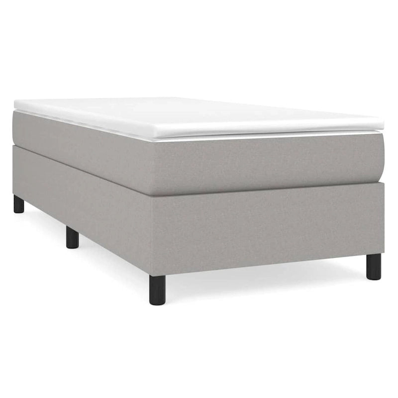 Cadre de lit Sommier Lit plateforme Sommier de matelas Chambre Tissu