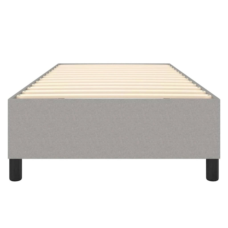 Cadre de lit Sommier Lit plateforme Sommier de matelas Chambre Tissu