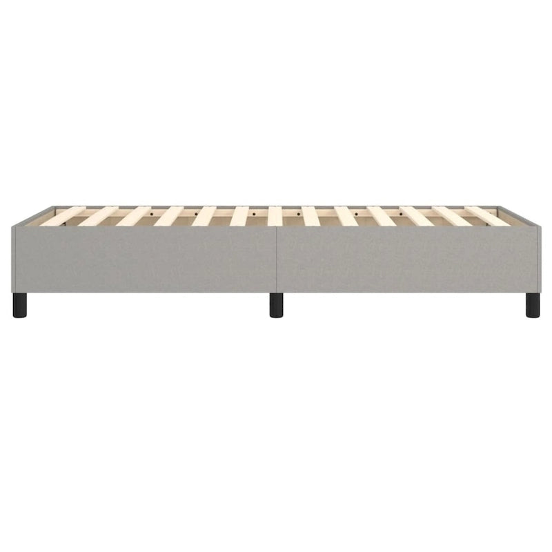 Cadre de lit Sommier Lit plateforme Sommier de matelas Chambre Tissu