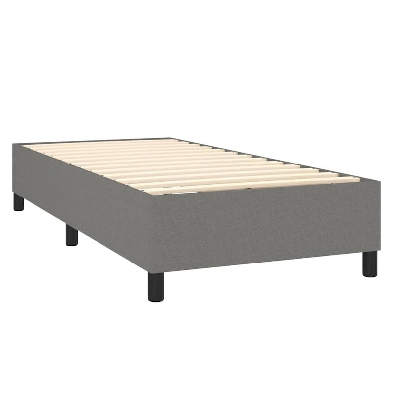 Cadre de lit Sommier Lit plateforme Sommier de matelas Chambre Tissu