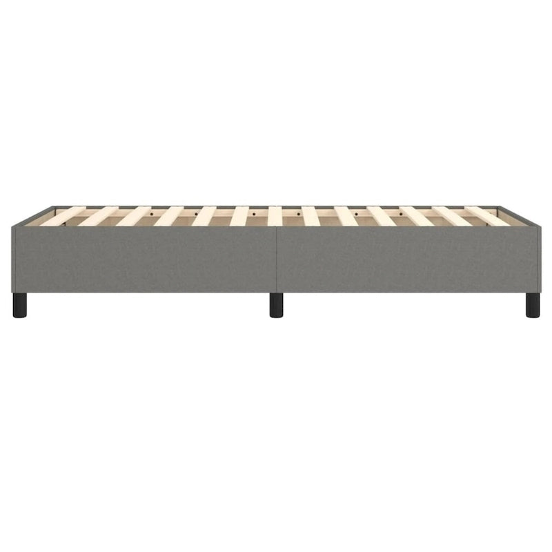 Cadre de lit Sommier Lit plateforme Sommier de matelas Chambre Tissu