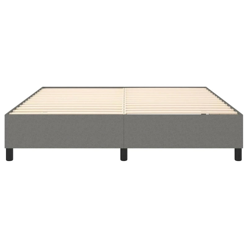 Cadre de lit Sommier Lit plateforme Sommier de matelas Chambre Tissu