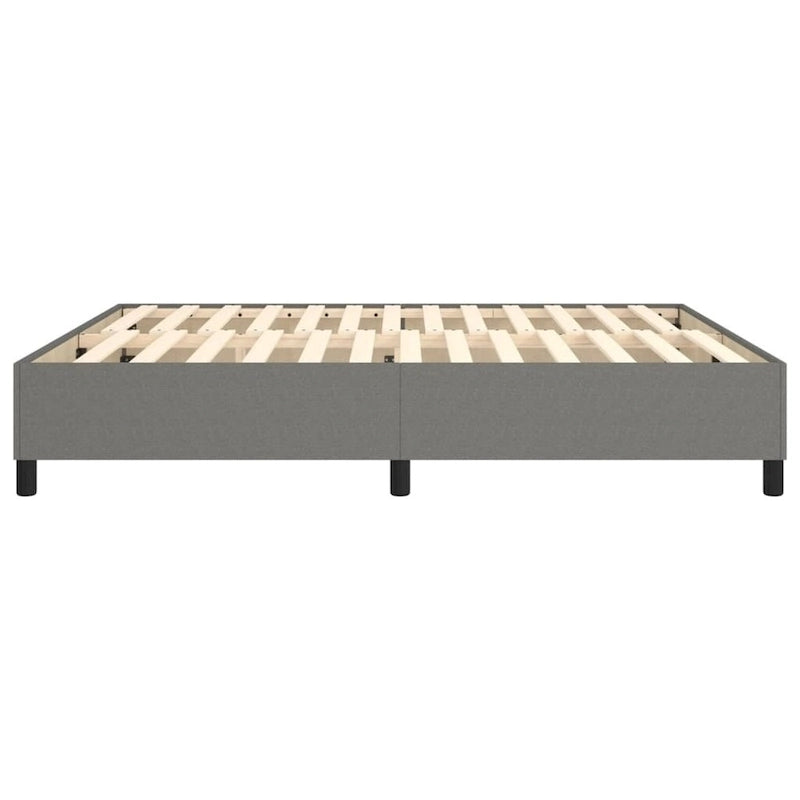 Cadre de lit Sommier Lit plateforme Sommier de matelas Chambre Tissu