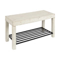 Banc d'entrée de ferme