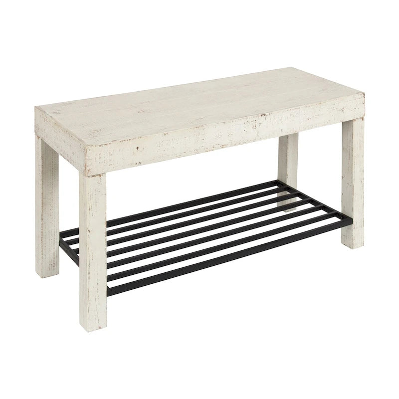 Banc d'entrée de ferme