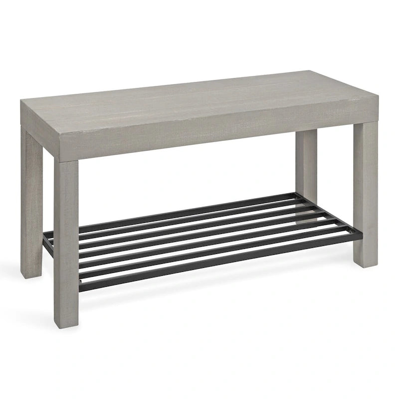 Banc d'entrée de ferme