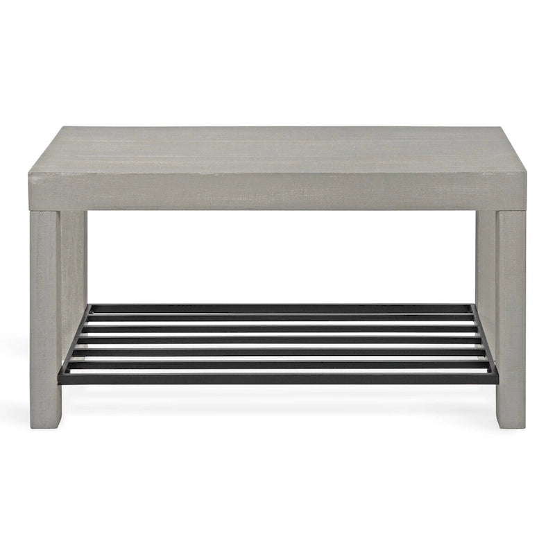 Banc d'entrée de ferme