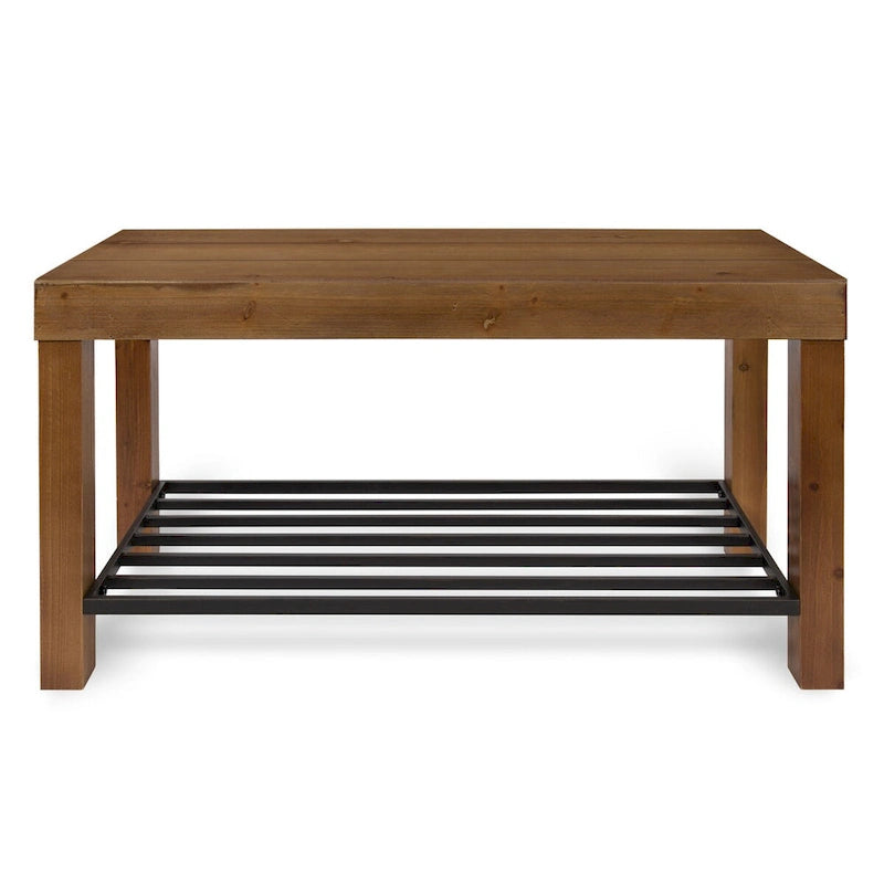 Banc d'entrée de ferme