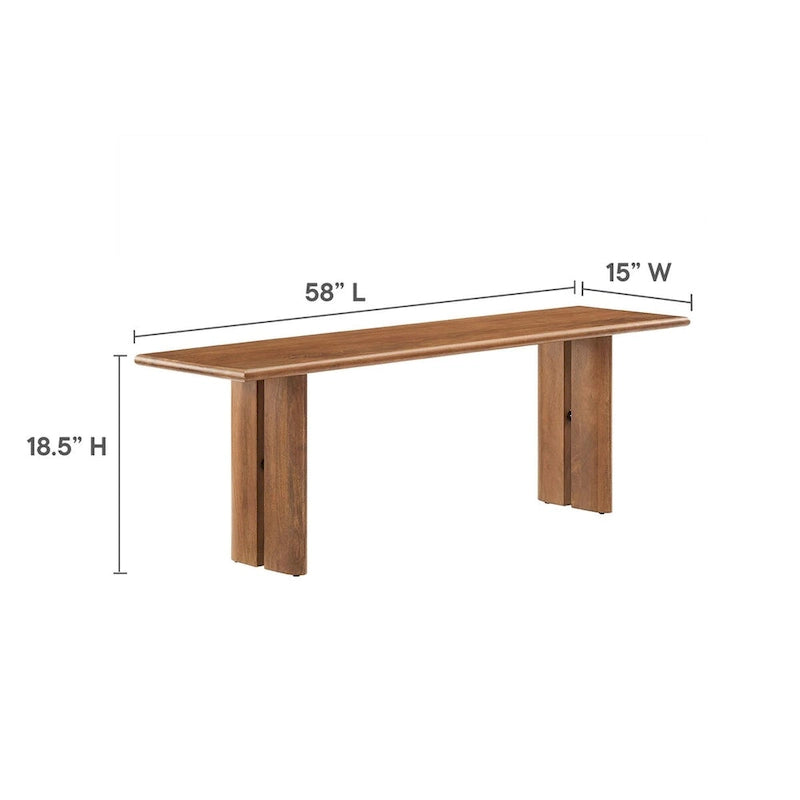 Banc en bois