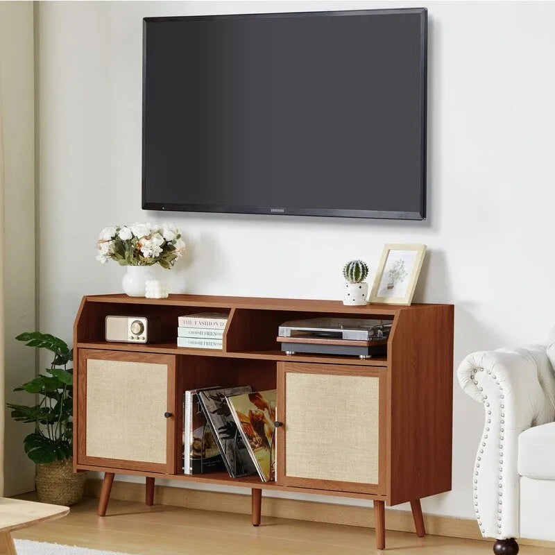 Grand Meuble pour Platine Vinyle - 48,42P x 15,74L x 29,52H