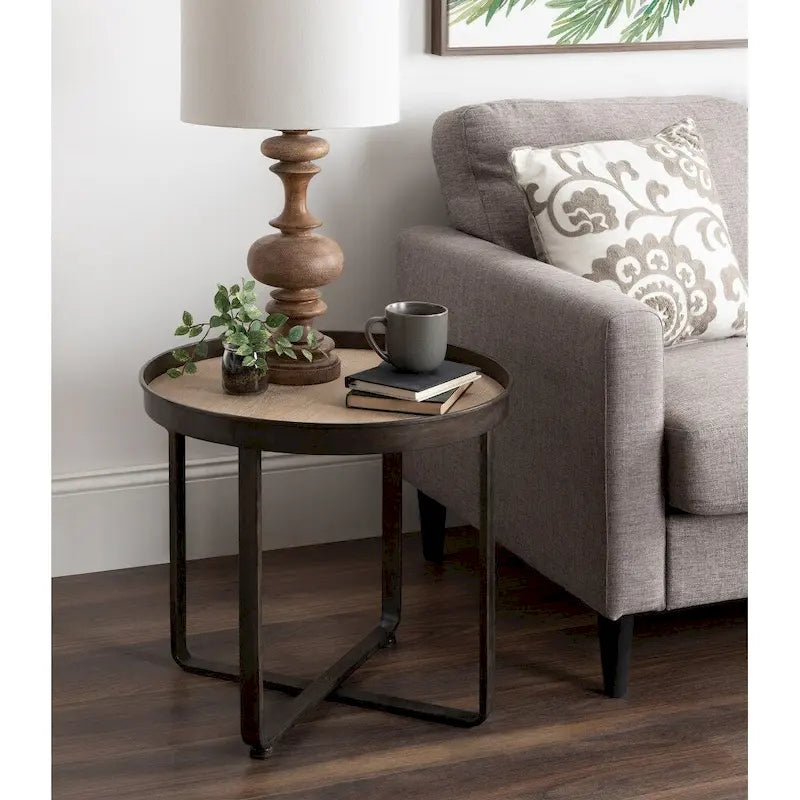 Table d'appoint ronde