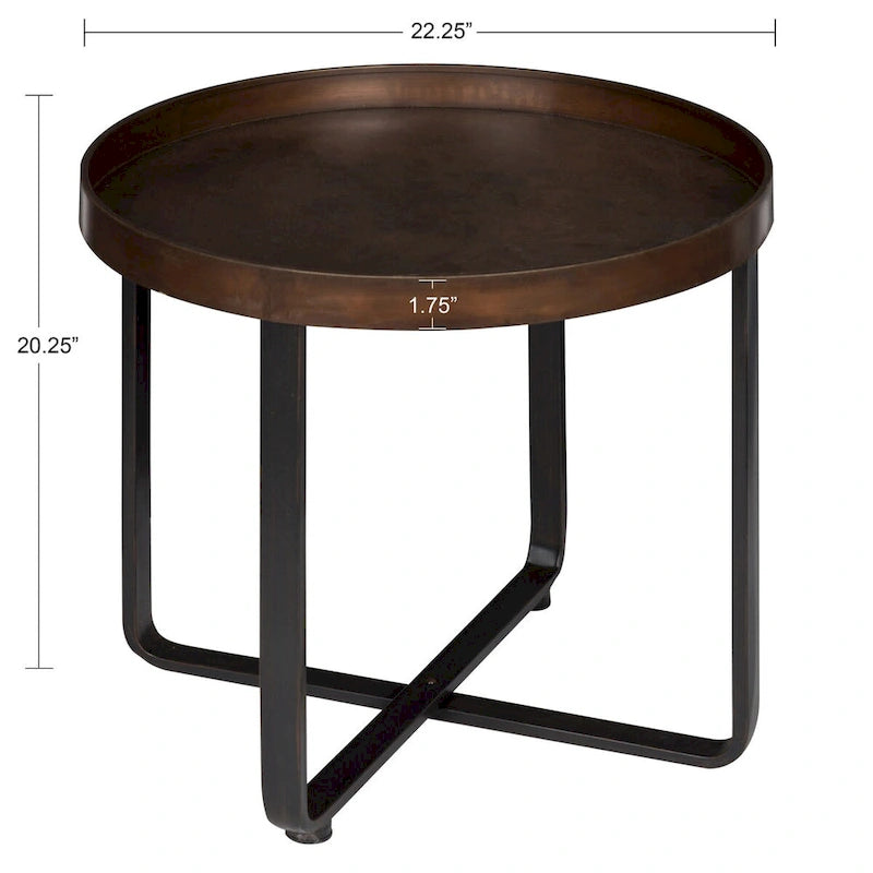 Table d'appoint ronde