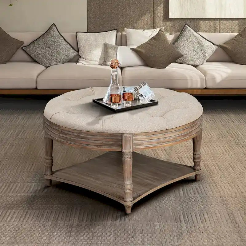 Table basse ronde grande