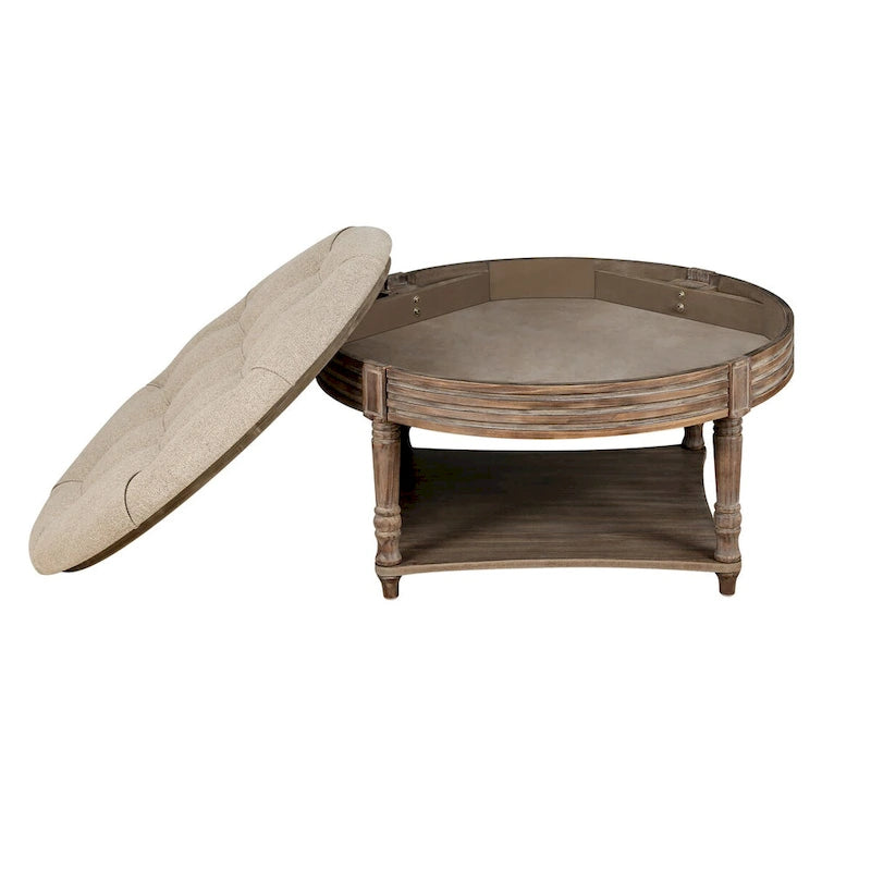 Table basse ronde grande