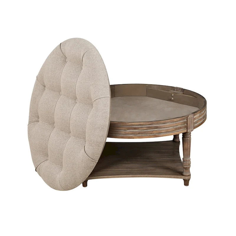 Table basse ronde grande