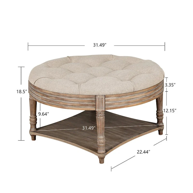 Table basse ronde grande