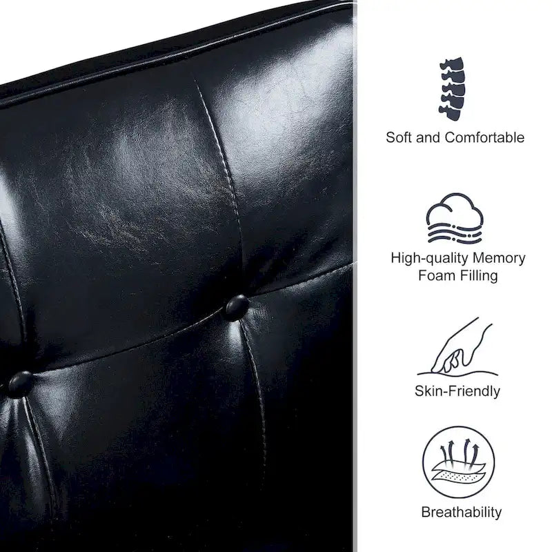 Canapé-lit futon en mousse à mémoire de forme convertible pour salon - 68.11*30.11*28.74
