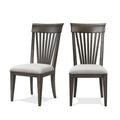 Chaises de salle à manger capitonnées avec clous décoratifs, pour coin repas, cuisine, salon