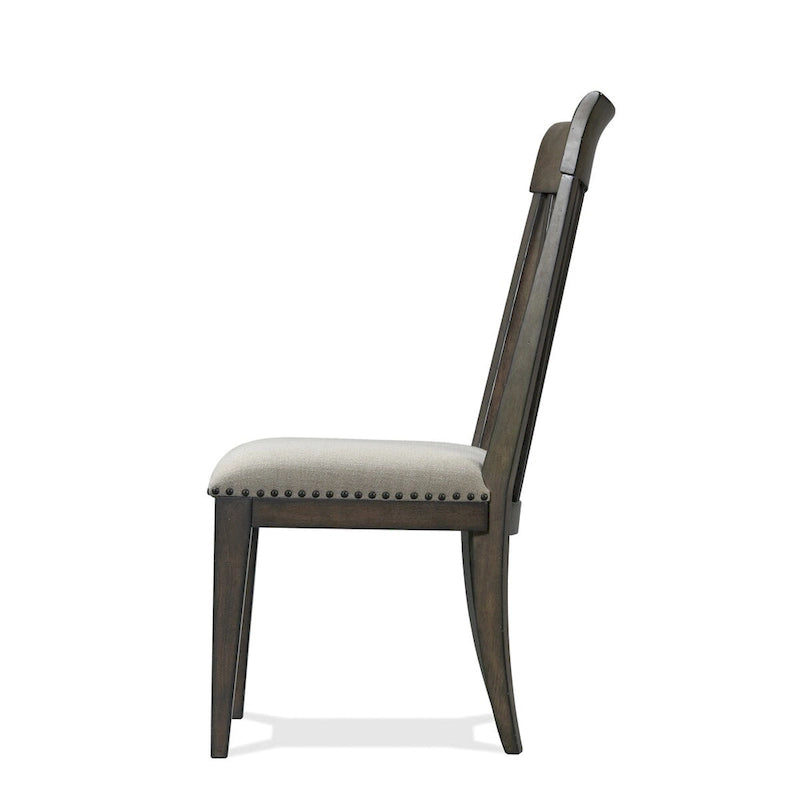 Chaises de salle à manger capitonnées avec clous décoratifs, pour coin repas, cuisine, salon